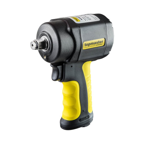 TOP MASTER PRO Cheie de impact pneumatica MINI 1/2" 1200Nm TMP66M Maner anti - alunecare Carcasa ranforsata Mecanism cu doua ciocane (twin hammer) Top Master Pro - scule electrice si unelte profesionale - BricoMart