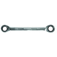 TOP MASTER PRO Cheie dubla inelara cu clichet 17x19mm DOUBLE CR - V TMP Material: otel crom - vanadiu de inalta calitate presat la cald Acoperire anticoroziune crom - nichel Complet lustruit Top Master Pro - scule electrice si unelte profesionale - BricoMart