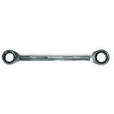TOP MASTER PRO Cheie dubla inelara cu clichet 17x19mm DOUBLE CR - V TMP Material: otel crom - vanadiu de inalta calitate presat la cald Acoperire anticoroziune crom - nichel Complet lustruit Top Master Pro - scule electrice si unelte profesionale - BricoMart