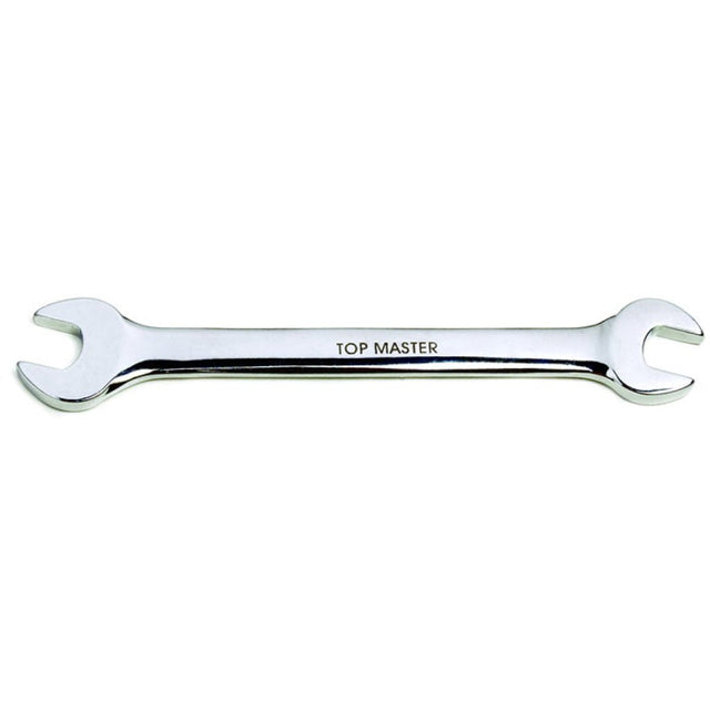 TOP MASTER PRO Cheie fixa 21х23mm CR - V TMP Material: otel crom - vanadiu de inalta calitate presat la cald Complet lustruit Standard: DIN3110 Top Master Pro - scule electrice si unelte profesionale - BricoMart