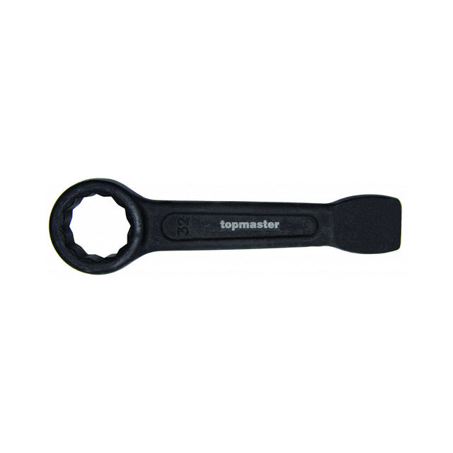 TOP MASTER PRO Cheie inelara de impact 75 mm CRV TMP Material: otel crom - vanadiu de inalta calitate Foarte rezistent Top Master Pro - scule electrice si unelte profesionale - BricoMart