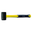 TOP MASTER PRO Ciocan cauciuc cu coada fibra 680g TMP Maner din fibra de sticla Top Master Pro - scule electrice si unelte profesionale - BricoMart