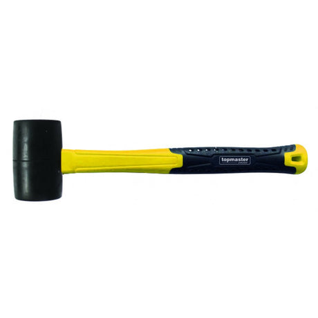 TOP MASTER PRO Ciocan cauciuc cu coada fibra 680g TMP Maner din fibra de sticla Top Master Pro - scule electrice si unelte profesionale - BricoMart