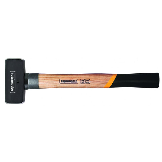 TOP MASTER PRO Ciocan patrat 1500g TMP Material: otel calit Maner din lemn de frasin tratat Top Master Pro - scule electrice si unelte profesionale - BricoMart