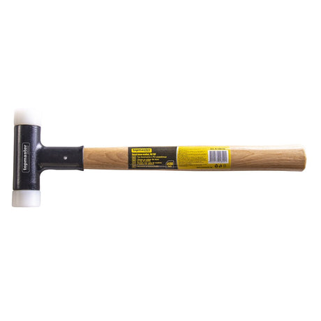 TOP MASTER PRO Ciocan plastic cu maner de lemn 30 mm TMP Fara recul Maner lemn Top Master Pro - scule electrice si unelte profesionale - BricoMart