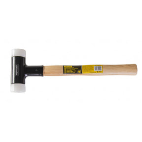 TOP MASTER PRO Ciocan plastic cu maner de lemn 40 mm TMP Fara recul Maner lemn Top Master Pro - scule electrice si unelte profesionale - BricoMart