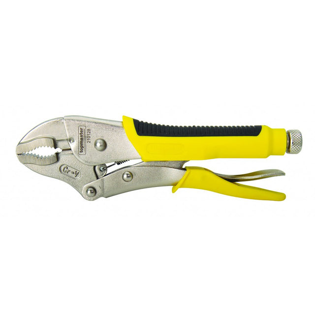 TOP MASTER PRO Cleste autoblocant 125mm CR - V TMP Maneta pentru eliberare rapida Surub de reglaj pentru forta de strangere Top Master Pro - scule electrice si unelte profesionale - BricoMart