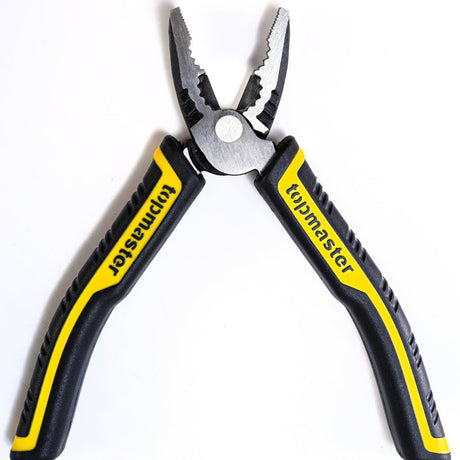 TOP MASTER PRO Cleste combinat 160mm TMP Pârghie mare - cu 35% mai puțin efort decât modelul standard Material:Cr-Ni Top Master Pro - scule electrice si unelte profesionale - BricoMart