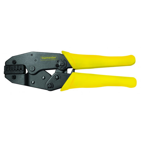 TOP MASTER PRO Cleste cu clichet pt sertizat papuci 0.5 - 4.0mm TMP Mecanism cu clichet Maner ergonomic Top Master Pro - scule electrice si unelte profesionale - BricoMart