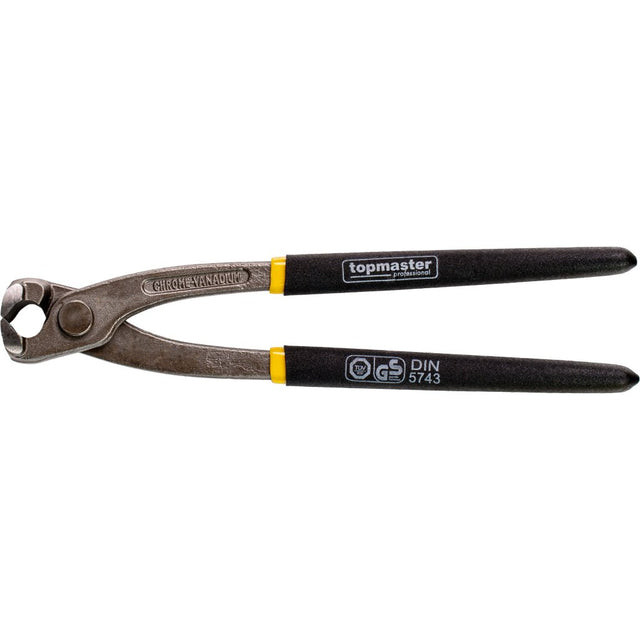 TOP MASTER PRO Cleste cuie lung 230mm CR - V TMP Muchii calite prin inductie Standard - DIN5743 Material: otel crom - vanadiu de inalta calitate Top Master Pro - scule electrice si unelte profesionale - BricoMart