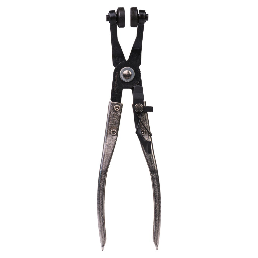 TOP MASTER PRO Cleste indoit pentru coliere furtun TMP Material: otel industrial Top Master Pro - scule electrice si unelte profesionale - BricoMart