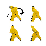 TOP MASTER PRO Cleste nituri pop cap rotativ 280mm TMP Un nituitor cu cap rotativ este un instrument care permite nituri în diverse materiale, cum ar fi metal, plastic și alte Top Master Pro - scule electrice si unelte profesionale - BricoMart