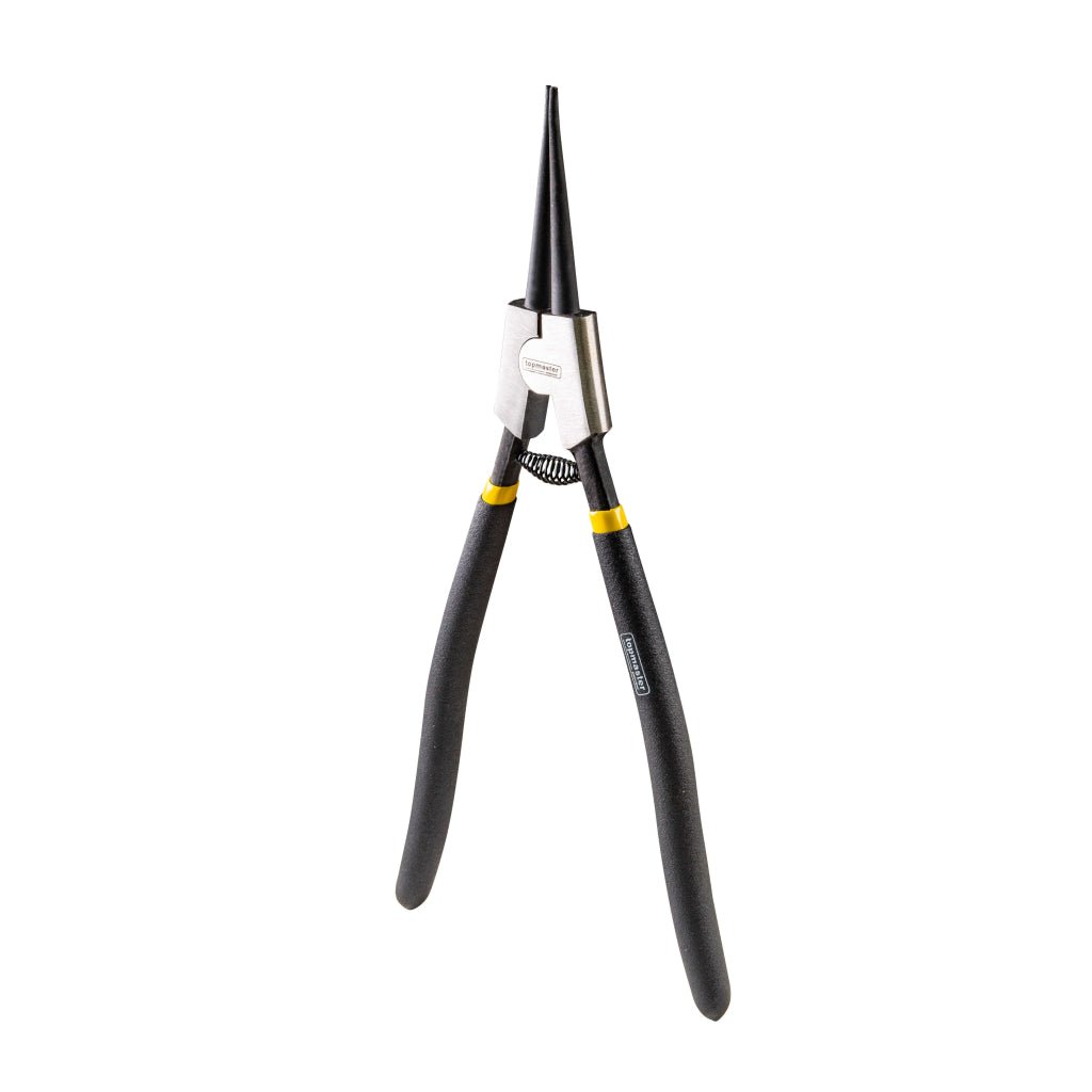 TOP MASTER PRO Clește pentru sigurante, EXT drept, 325 mm TMP Sunt folosite pentru asamblarea și demontarea inelelor de etanșare, fixarea axelor, arborilor și a altor elemente în maș Top Master Pro - scule electrice si unelte profesionale - BricoMart
