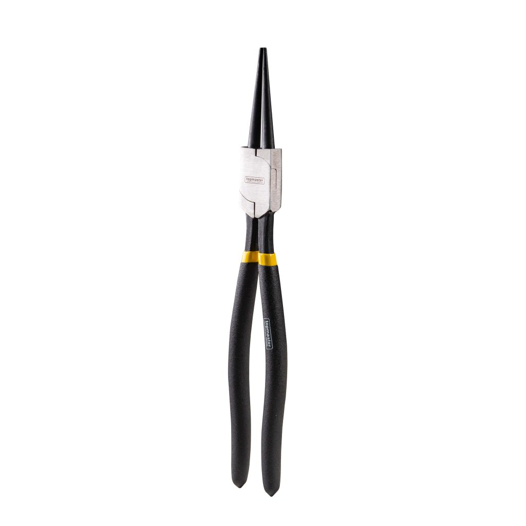TOP MASTER PRO Clește pentru sigurante INT, drept, 325 mm TMP Sunt folosite pentru asamblarea și demontarea inelelor de etanșare, fixarea axelor, arborilor și a altor elemente în maș Top Master Pro - scule electrice si unelte profesionale - BricoMart