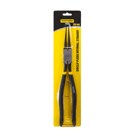 TOP MASTER PRO Clește pentru sigurante INT, drept, 325 mm TMP Sunt folosite pentru asamblarea și demontarea inelelor de etanșare, fixarea axelor, arborilor și a altor elemente în maș Top Master Pro - scule electrice si unelte profesionale - BricoMart