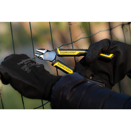 TOP MASTER PRO Cleste sfic 160 mm TMP Material:Cr-Ni, de 2 ori mai durabil decat Cr-V Pârghie mare - cu 35% mai puțin efort decât modelul standard Top Master Pro - scule electrice si unelte profesionale - BricoMart