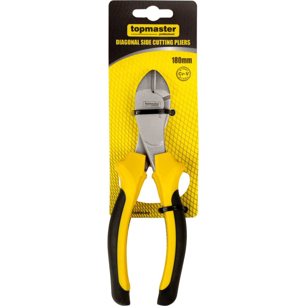 TOP MASTER PRO Cleste sfic heavy - duty 175mm CR - V TMP Material:otel crom - vanadiu calit Muchii calite prin inductie Maner ergonomic Top Master Pro - scule electrice si unelte profesionale - BricoMart