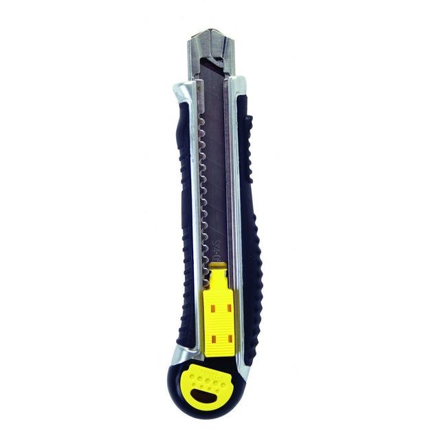 TOP MASTER PRO Cutter metalic multifunctional 18x170mm W 5 Blades TM Schimbare usoara a lamei Corp metalic cu parti cauciucate pentru o prindere buna Top Master Pro - scule electrice si unelte profesionale - BricoMart