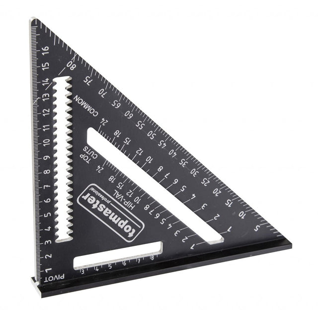 TOP MASTER PRO Echer profesional 7"/178 mmTMP Perfect pentru masurarea unghiurilor Material:aluminiu Top Master Pro - scule electrice si unelte profesionale - BricoMart