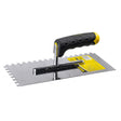 TOP MASTER PRO Gletiera 280 x 130 mm cu dinti 6x6 TMP Material:otel inoxidabil. Maner in doua straturi pentru prindere mai buna Top Master Pro - scule electrice si unelte profesionale - BricoMart