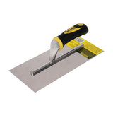 TOP MASTER PRO Gletiera maner plastic 280x120mm TMP Pentru gletuire si tencuire ipsos si adezivi Material:otel inoxidabil Top Master Pro - scule electrice si unelte profesionale - BricoMart