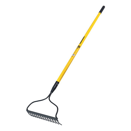 TOP MASTER PRO Grebla 14dinti 1400 mm cu maner din fibra de sticla TMP Fabricata din oțel carbon cu acoperire anticorozivă 14 dinți Mâner întărit din fibră de sticlă, cu o lungime de 1400 mm Top Master Pro - scule electrice si unelte profesionale - BricoMart