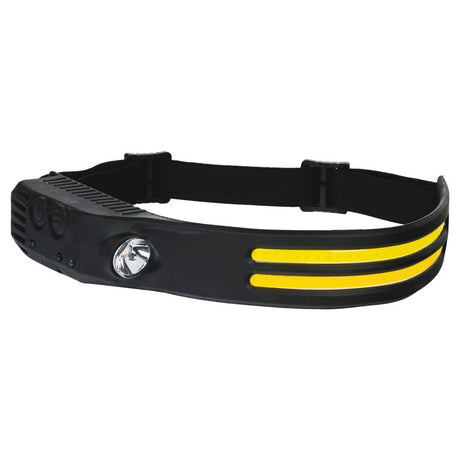 TOP MASTER PRO Lampa frontala 2 LED strips TMP Oferă iluminare puternică și uniformă, ideală pentru o varietate de activități în aer liber. Autonomia lungă a bateriei Top Master Pro - scule electrice si unelte profesionale - BricoMart