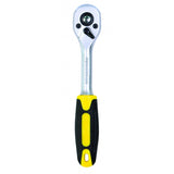 TOP MASTER PRO Maner clichet 1/4" x 72 dinti TMP Maner bi - material pentru o mai buna prindere Material: otel crom - vanadiu de inalta calitate Top Master Pro - scule electrice si unelte profesionale - BricoMart