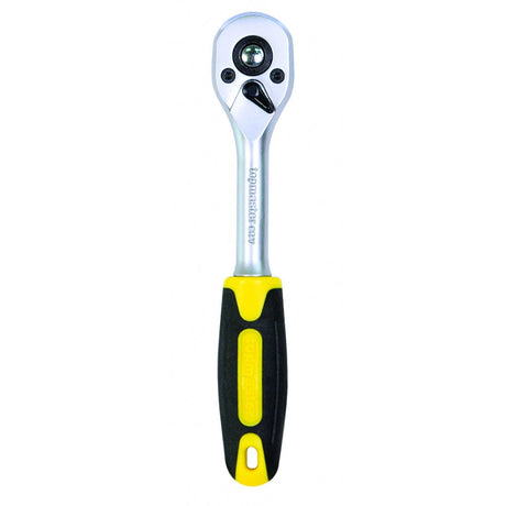 TOP MASTER PRO Maner clichet 1/4" x 72 dinti TMP Maner bi - material pentru o mai buna prindere Material: otel crom - vanadiu de inalta calitate Top Master Pro - scule electrice si unelte profesionale - BricoMart
