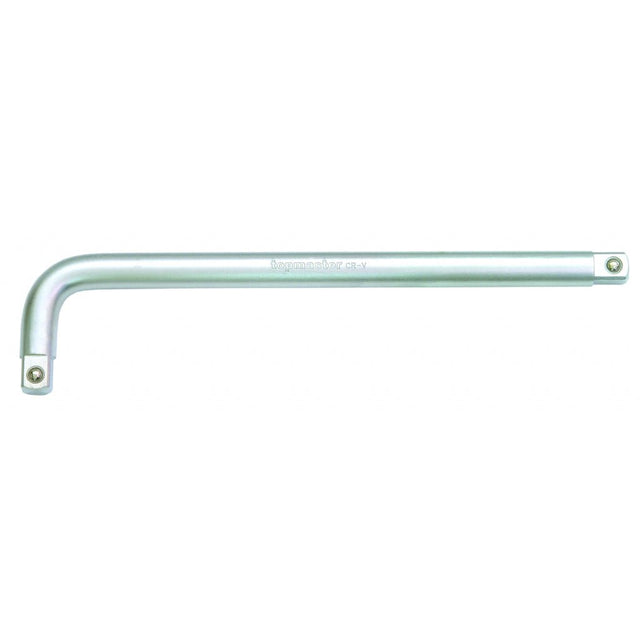 TOP MASTER PRO Maner de forta tip "L" 1/2"х250mm 90° CR - V TMP Material: otel crom - vanadiu de inalta calitate Cu acoperire anticoroziune Top Master Pro - scule electrice si unelte profesionale - BricoMart