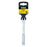 TOP MASTER PRO Maner flexibil 1/4" x 6" CR - V TMP Material: otel crom - vanadiu de inalta calitate Cap detasabil pentru operare in locuri greu accesibile Standard: DIN3121 Top Master Pro - scule electrice si unelte profesionale - BricoMart