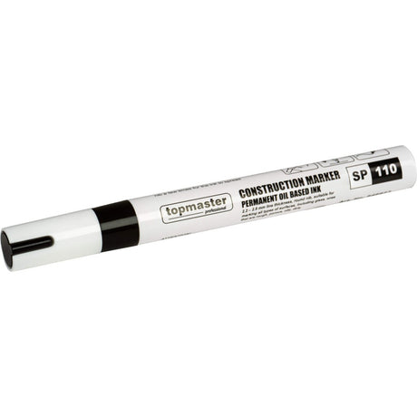 TOP MASTER PRO Marker permanent TMP 24 pcs Abilitatea de a scrie pe suprafețe dure, cum ar fi piatră, metal, sticlă, lemn, plastic, precum și pe zone grase sau cu Top Master Pro - scule electrice si unelte profesionale - BricoMart