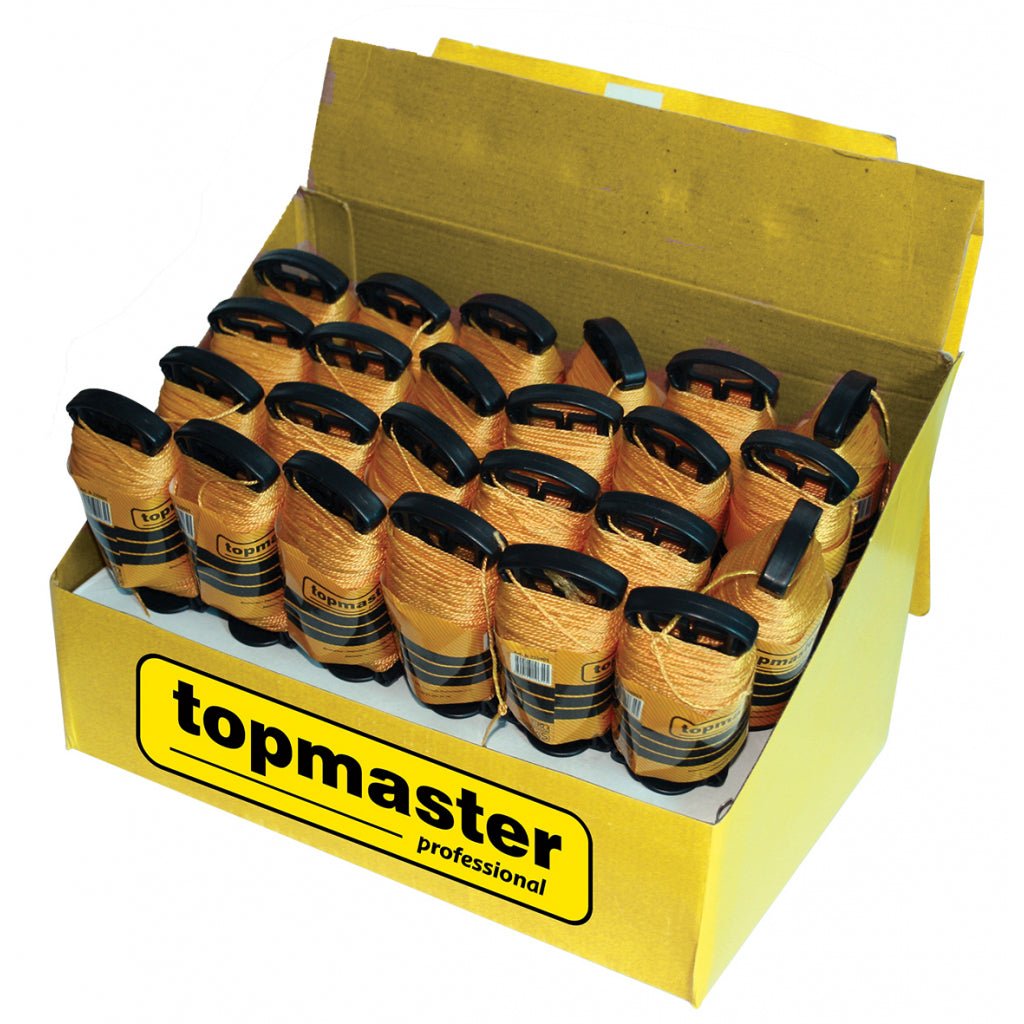 TOP MASTER PRO Mosor coarda 100m TMP Maner rotativ Foarte rezistent Diferite culori Top Master Pro - scule electrice si unelte profesionale - BricoMart