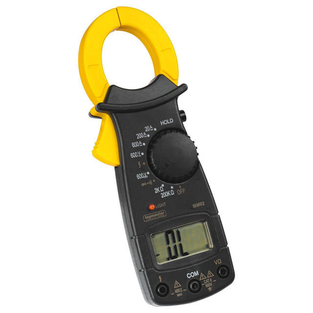 TOP MASTER PRO Multimetru Digital cu Clema MM02 TMP Acest multimetru digital este un instrument ideal pentru măsurători electrice, combinând funcționalitatea unui multimetr Top Master Pro - scule electrice si unelte profesionale - BricoMart