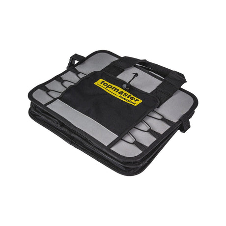 TOP MASTER PRO Organizator pliabil portbagaj TMP Este un accesoriu practic care vă ajută să vă mențineți portbagajul organizat și curat TMP este un brand care oferă orga Top Master Pro - scule electrice si unelte profesionale - BricoMart