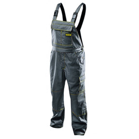 TOP MASTER PRO Pantalon cu pieptar TMP XXXXL Buzunare multifuncționale Bretele Bandă elastică în talie Buzunar pentru genunchi Top Master Pro - scule electrice si unelte profesionale - BricoMart