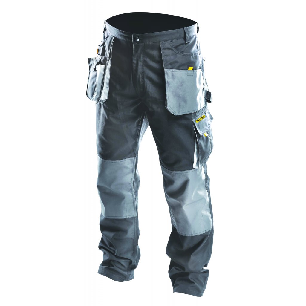 TOP MASTER PRO Pantaloni de lucru TMP L Țesătură armată pe genunchi Buzunar pentru smartphone Reglarea suplimentară a dimensiunii centurii Suport de scule Top Master Pro - scule electrice si unelte profesionale - BricoMart