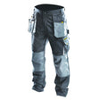 TOP MASTER PRO Pantaloni de lucru TMP XXL Țesătură armată pe genunchi Buzunar pentru smartphone Reglarea suplimentară a dimensiunii centurii Suport de scule Top Master Pro - scule electrice si unelte profesionale - BricoMart