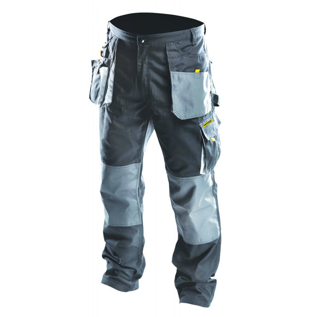 TOP MASTER PRO Pantaloni de lucru TMP XXL Țesătură armată pe genunchi Buzunar pentru smartphone Reglarea suplimentară a dimensiunii centurii Suport de scule Top Master Pro - scule electrice si unelte profesionale - BricoMart