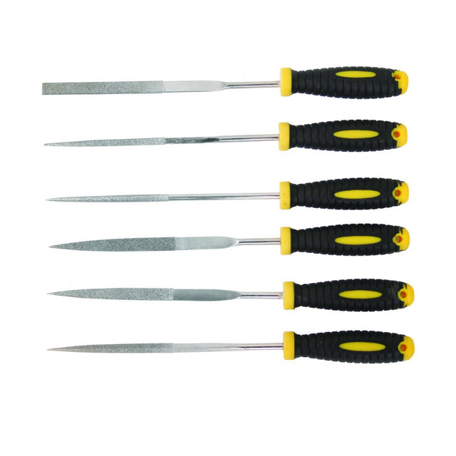 TOP MASTER PRO Pile 140mm set 6pcs TMP Maner in doua straturi pentru prindere mai buna Top Master Pro - scule electrice si unelte profesionale - BricoMart