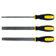 TOP MASTER PRO Raspile 200mm set 3pcs TMP Otel calit Maner in doua straturi pentru prindere mai buna Top Master Pro - scule electrice si unelte profesionale - BricoMart