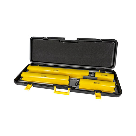 TOP MASTER PRO Set 10 buc. lame de gletuire TMP Setul include 4 cuțite de lungimi diferite, 4 lame de rezervă pentru ele, o clemă și un mâner telescopic universal Cuțit Top Master Pro - scule electrice si unelte profesionale - BricoMart