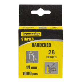TOP MASTER PRO Set 1000buc capse U 14mm TMP Material: otel calit Top Master Pro - scule electrice si unelte profesionale - BricoMart