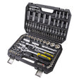 TOP MASTER PRO Set 108 tubulare ¼ si ½ CR - V entry level TMP Material: otel crom - vanadiu de inalta calitate 50BV30. Cu acoperire anticoroziune Top Master Pro - scule electrice si unelte profesionale - BricoMart