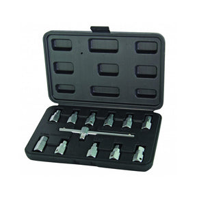 TOP MASTER PRO Set 12 chei pentru buson ulei TMP Material: otel crom - vanadiu de inalta calitate Cutie de depozitare Top Master Pro - scule electrice si unelte profesionale - BricoMart