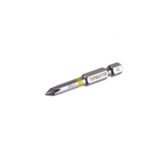 TOP MASTER PRO Set 2 biti PH1 50mm TMP Fabricat din oțel S2 de înaltă calitate, tratat termic într - un mediu vidat, care oferă o rezistență de uzură de până la Top Master Pro - scule electrice si unelte profesionale - BricoMart
