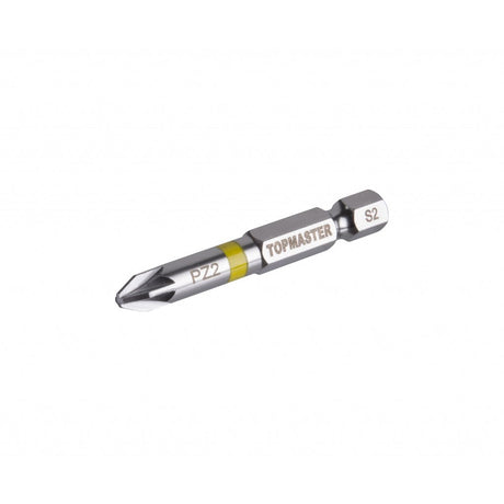 TOP MASTER PRO Set 2 biti PZ2 50mm TMP Fabricat din oțel S2 de înaltă calitate, tratat termic într - un mediu vidat, care oferă o rezistență de uzură de până la Top Master Pro - scule electrice si unelte profesionale - BricoMart