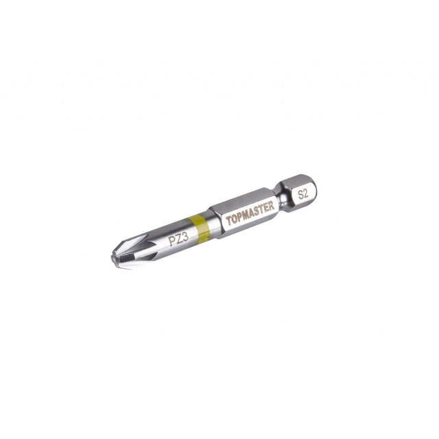 TOP MASTER PRO Set 2 biti PZ3 50mm TMP Fabricat din oțel S2 de înaltă calitate, tratat termic într - un mediu vidat, care oferă o rezistență de uzură de până la Top Master Pro - scule electrice si unelte profesionale - BricoMart