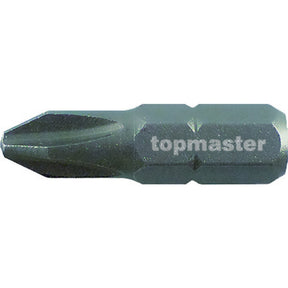 TOP MASTER PRO Set 2 buc biti PH3 TMP Material: otel calit SVCM Acoperire magnetica Lungime: 25mm Top Master Pro - scule electrice si unelte profesionale - BricoMart