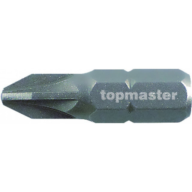 TOP MASTER PRO Set 2 buc biti PZ2 TMP Material: otel calit SVCM Acoperire magnetica Lungime: 25mm Top Master Pro - scule electrice si unelte profesionale - BricoMart